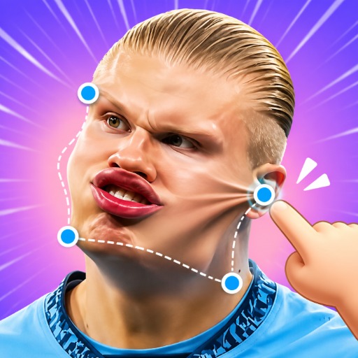 Haaland Face Warp Game