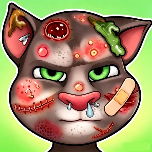 Funny Cat Fix Up Game
